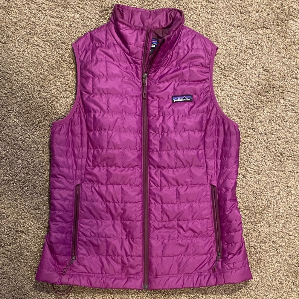 Patagonia Magenta Quilted Vest